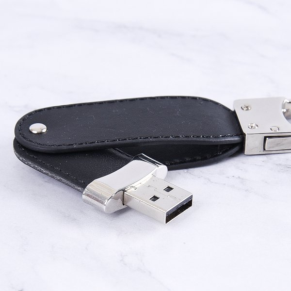 皮製隨身碟-鑰匙圈禮贈品USB-金屬環皮革材質隨身碟-客製隨身碟容量-採購訂製印刷推薦禮品_6